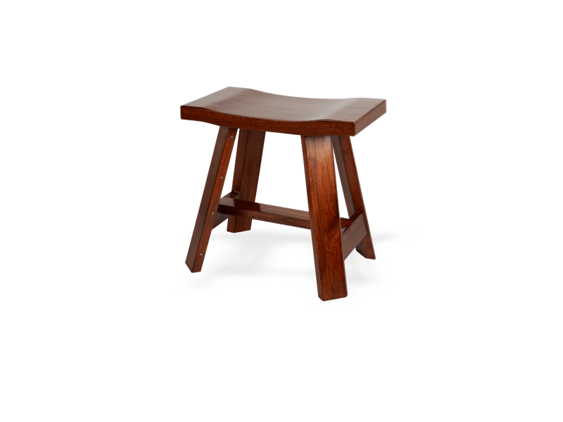 spa stool wood