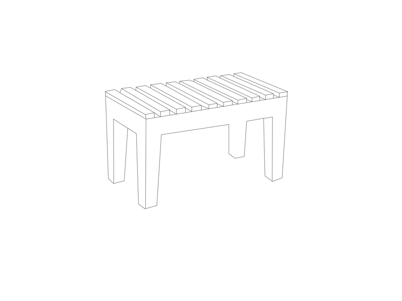 Dimension for Dhanu Wooden Step