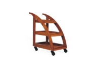 Dhanur Wooden Spa Trolley