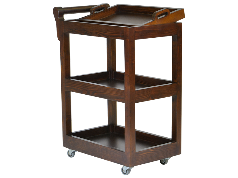 Kamini Wooden Spa Trolley