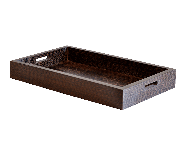 Service Tray in Wenge Wood - Esthetica